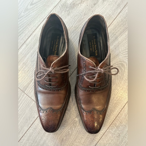 To Boot New York Adam Derrick, Laver Burnished Brown, size 10 - Picture 4 of 6